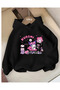 Young Kuromi Melody Cinnemaroll 3-Thread Thick Sweet Hoodie