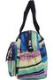 Mini Satchel Crossbody, High-Grade Nylon, Zip-Top, Dual Front Pockets, Detachable - 4