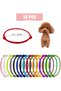 16pcs Puppy ID Collars, Soft Polyester Adjustable Whelping Collars, Multicolored, Random Colo - 2