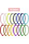 16pcs Puppy ID Collars, Soft Polyester Adjustable Whelping Collars, Multicolored, Random Colo - 4