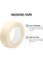 Masking Tape 2" x 20 Yards | Strong Adhesive Tape for Painting, Decorating, DIY & School [6 Rolls] - 3