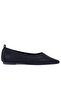 - Black Color Stone Patterned Women's Ballerinas 261-25by224193