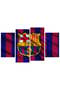لوحه جداريه - نادي برشلونه - FC0001 - مقسمه أربعة قطع