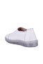 Sail Lakers - White Color Genuine Leather Laceless Women's Sandals - 4