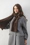 Lurex Sparkling Knit Scarf – Glitter Knit Scarf – Stylish and Warm Women's Winter Accessory, Soft Women's Scarf - 5