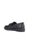 - Black Color Genuine Leather Laceless Women's Casual Shoes 261-25By042121V - 4