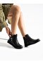 Black Orthopedic Sole Non-Slip Sole Women's Boots - 2