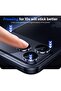 Apple iPhone 17 Pro Compatible Camera Lens Protector Full Coverage Protective Glass with Metal Frame - 2