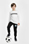 Fan Color Themed Boys' Top and Bottom Set with Elasticated Legs - 5