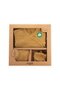 Organic Muslin Hospital Release Baby Set 0-3 Months Mustard Yellow
