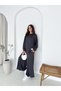 Modal Kumaş Geniş Paça Oversize Takım - 3