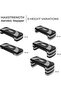 Multi Level Aerobic Step Exercise training workout stepper 2 to 5 Adjustable Step Level - 3