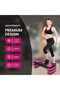Multi Level Aerobic Step Exercise training workout stepper 2 to 5 Adjustable Step Level - 2