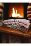2 Pairs Thick Coffee Powder Colored Women Men Line Pattern High Quality Perfumed Soft Socks - 4