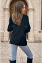 Women's High-Neck Long Sleeve Slit Knitwear Sweater 700-3501209 - 2