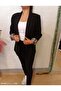 Kolu leoparlı blazer ceket