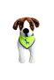 VISIBILITY DOG BANDANA ( LARGE - NEON YELLOW ) - 2
