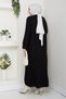 Women's Steel Mesh Pocket Long Knit Cardigan - 5