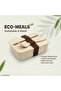 Eco-Friendly Wheat Straw Lunch Box - Sustainable & Stylish Meal Prep - 2