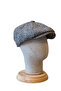 Standard Winter Wool British Cap Draped Peaky Blinders Cap Herringbone Cap with Elastic Back