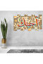 لوحه جداريه - أحبك - 300916 - مقسمه ثمانية قطع