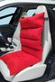 Orthopedic Sitting and Backrest Cushion – Red |   Washable, Comfortable and Ergonomic Design