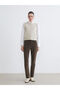Quality Pieces from Çelebi Store: Slim Fit Velvet Women's Trousers
