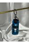 Blue Car Metal Keyring,Engine Keyring,Bag Accessory,Opening Doors - 3
