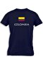 COLOMBIA WITH FLAG