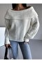 Degaje Madonna Collar Comfortable Fit Women's Knitwear Sweater - 3