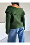 Degaje Madonna Collar Comfortable Fit Women's Knitwear Sweater - 3