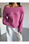 Degaje Madonna Collar Comfortable Fit Women's Knitwear Sweater - 3