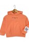 Girl's Hooded Thin Seasonal Top and Bottom Set with Rope Detailing, Slit Leggings, Ages 6-7-8-9-10, 2-Strand Bottom Top Set - 3
