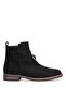 D25Kb-8305 Women's Genuine Nubuck Leather Classic Boots Black