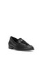 D25Ka-885 Women's Genuine Leather Casual Shoes Black - 2