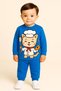 Cooking Cat Printed Long Sleeve Crew Neck Kids Tracksuit Set Unisex 3 4 5 6 7 8 9 10 11 12 Years - 2
