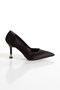 Women's 9 cm Style Heeled Evening Dress Shoes and Bag Set - 8