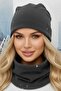 Women's Fleece Beanie and Neck Warmer Set - 5