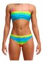 Melting Mayhem Women's Bikini Set – Sports Top & Brief Bottom, Comfortable and Stylish - 2