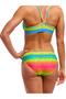 Melting Mayhem Women's Bikini Set – Sports Top & Brief Bottom, Comfortable and Stylish - 5