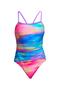 Ss Tropic Wash Girls' Thin Strap Swimsuit |   Colorful and Comfortable Design