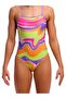 Tmt Color Contour Tie-Up Swimsuit – Adjustable Straps - 2