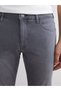 Lcw Jeans Gray 750 Slim Fit Winter Men's Jean Pants with Fleece Inside - 5