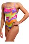 Tmt Color Contour Tie-Up Swimsuit – Adjustable Straps - 4