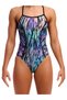 Bg Fly Dye Women's Swimwear – Bond Girl One-Piece, Chlorine Resistant, Stylish Design - 2