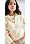 Women's Zippered Collar Knitwear Sweater
