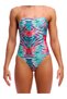 Stp Ripple Reflect Women's Swimwear - Double Crisscross Back, Chlorine Resistant, Ecological Design - 2