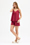 Women's 100% Cotton Combed Cotton 4 Season Top and Bottom Pajama Set - 6