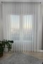 Herringbone Ecru Tulle Curtain - 1/3 Dense Pleated, Pleated with Lead Weight |   Stylish Design Suitable for Living Room and All Rooms in the House - 2
