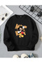 Children's Mickey Mouse Printed Long Sleeve T-Shirt